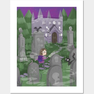 Exploring the Graveyard Posters and Art